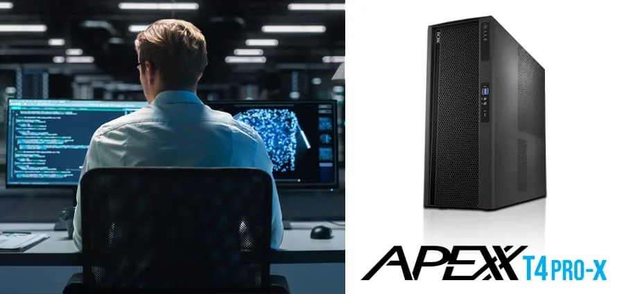 Çalışma masasında APEXX T4 PRO-X